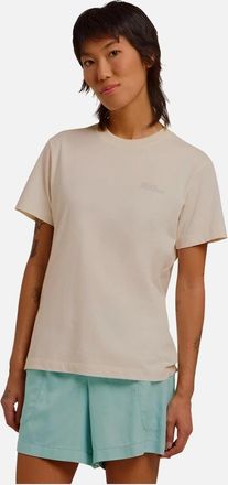 Jack Wolfskin Womens Jack Wolfskin Womens Essential Cotton T-Shirt - Tan - Size: 18/16