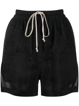 Rick Owens Shorts con coulisse - Nero
