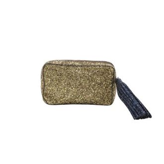 Anya Hindmarch Pre-owned Twinkle Clutch - Dames - Pre-owned - Geel - Maat: ONE Size Su&egrave;de
