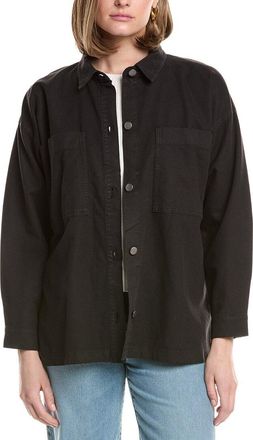 Eileen Fisher Eileen Fisher Classic Collar Shirt Jacket