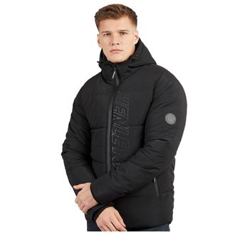 Henleys Mens System Ski Puffer Jacket (Black) - Size X-Large