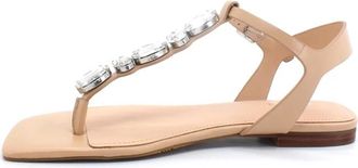 Guess Flat Sandalen - Dames - Sandalen - Beige - 36 EU - Leer - Schoenen