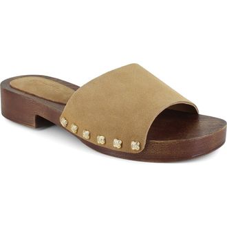 Splendid Mila Slide Sandal in Camel at Nordstrom Rack, Size 9.5