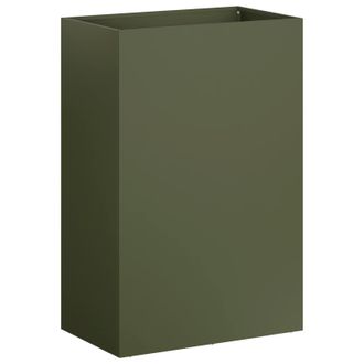 vidaXL Macetero De Jard&iacute;n Verde Oliva 40 X 30 X 75 Cm Vidaxl