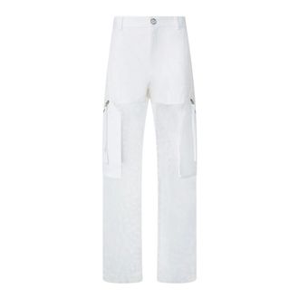 Pinko Mujer, Pantalones, Blanco, Talla: S
