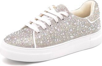 Jessica Simpson Womens Silesta Sneaker In White