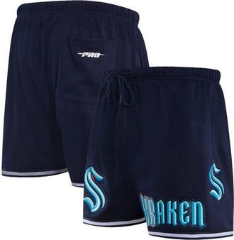 Pro Standard Mens Pro Standard Navy Seattle Kraken Classic Mesh Shorts at Nordstrom, Size Medium