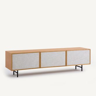 AM.PM TV-meubel van eikenfineer en stof Pletenice