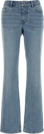 Michael Kors Stretch Denim Cigarette Jeans - Dames - Flared Jeans - Blauw - XS - Denim - Jeans