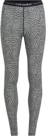 Icebreaker Merino 200 Oasis Leggings Flock Forms Merinounterwäsche für Damen | grau