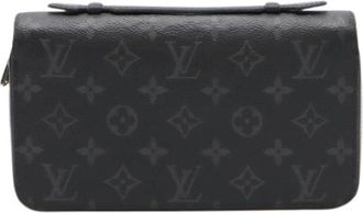 Louis Vuitton Pre-owned Clutches, male, Gray, Size: ONE SIZE Pre-owned Zippy XL Monogram Long Wallet