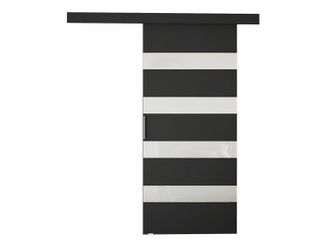 Mirjan24 Mobilier1 - Puerta Corredera Closico 179, Negro + Blanco