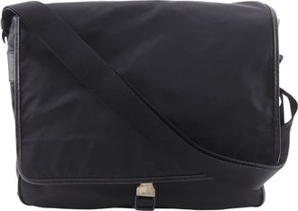 Prada Pre-owned Prada Tessuto Buckle Messenger Bag Unisex 9PJ4ZZ1WAVEFI6VH