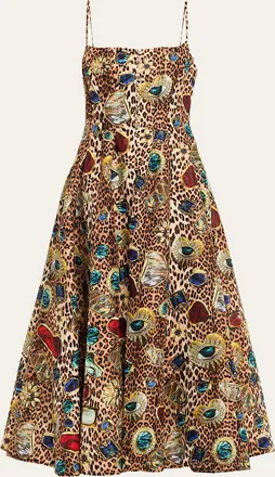 Camilla Nazar Nirvana Corset Maxi Dress