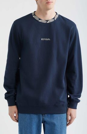 Rip Curl Artist of the Search Sweatshirt in Dark Navy at Nordstrom, Size Xx-Large