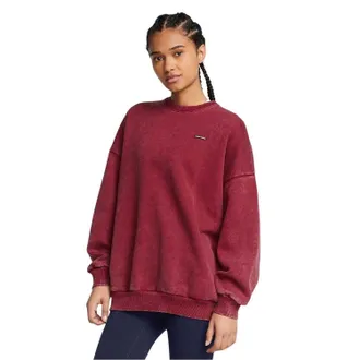 Under Armour Unisex Adult Crew Neck Oversized Sweatshirt (Rood)