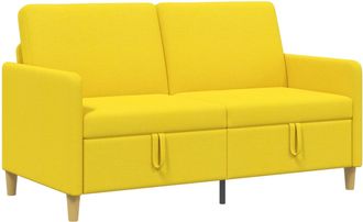 vidaXL Sof&aacute; Con Almacenamiento Amarillo Claro 152 X 78 X 87 Cm Vidaxl