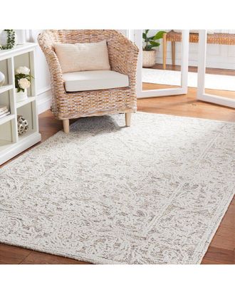 Safavieh Abstract Dusty Hearth Hand-Tufted Wool Rug