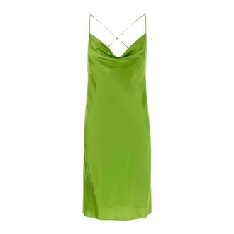 Saint Laurent Robe - Dames - Jurken - Groen - Maat: M