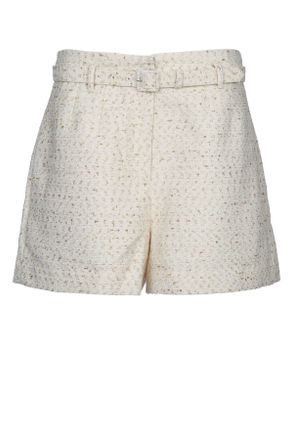 Self Portrait Cream Boucle Short