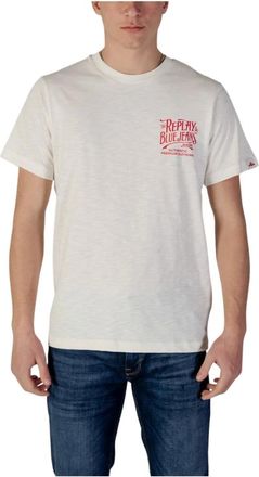 Replay Uomo, Top, Beige, S, new