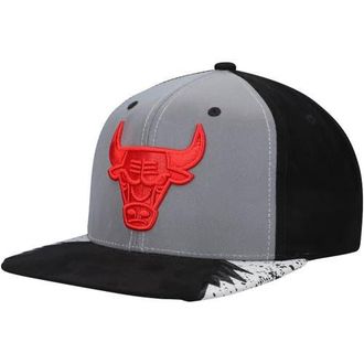 Mitchell & Ness Mens Mitchell & Ness Silver/Gray Chicago Bulls Day 5 Snapback Hat at Nordstrom