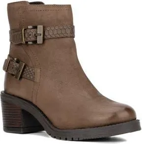 Vintage Foundry Co. Madison Buckle Boot in Taupe at Nordstrom Rack, Size 8.5