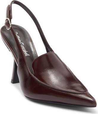 Jeffrey Campbell Acclaimed Pointed Toe Pump in Brown Crinkle at Nordstrom, Size 7.5
