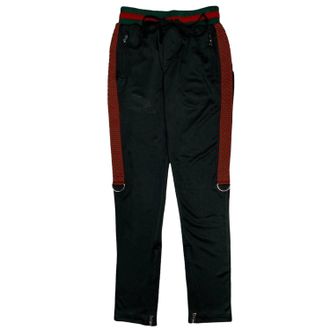 Lifted Anchors Mens Checker Pant In Black