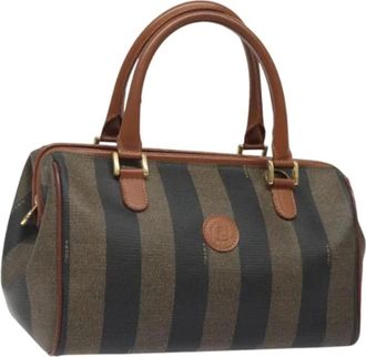 Fendi Pre-owned borse a mano di tela - - Pre-owned - Donna - Marrone - ONE SIZE