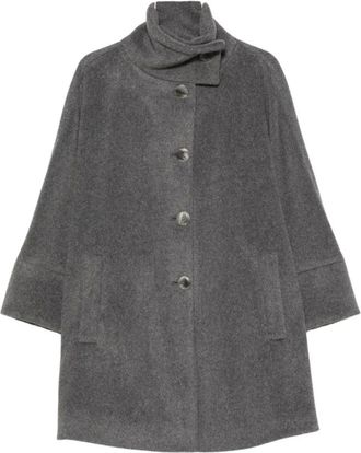 Emporio Armani Mujer, Abrigos, Gris, Talla: M