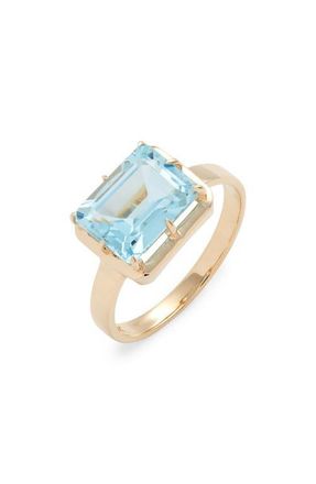 Anzie Cléo Daniela Blue Topaz Ring at Nordstrom, Size 6