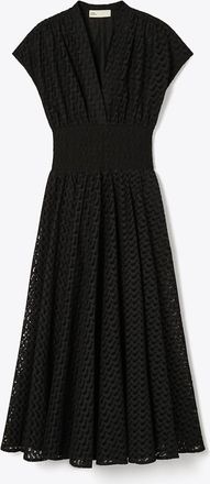 Tory Burch Womens Embroidered Cotton Dress, size 10