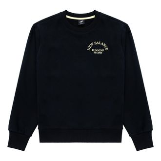 New Balance Casual Sport Sweatshirt Asia Sizing Black AMT31311-BK
