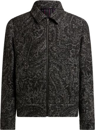 Etro Bomber con effetto jacquard - Grigio