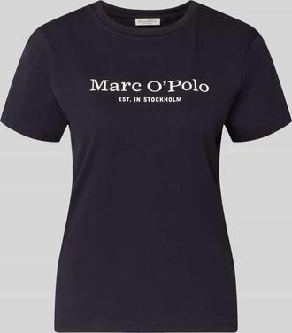 Marc O'Polo Regular Fit T-Shirt aus reiner Baumwolle in Marine, Gr&ouml;&szlig;e XXL