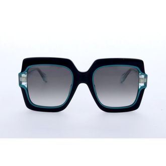 Just Cavalli Ladies Black Square Sunglasses SJC023K