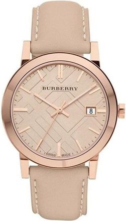 Burberry Accessoires, Dames, Roze, ONE Size, Leer, The City Watch
