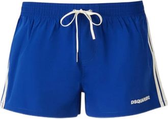 Dsquared2 Logo Boxer Midi Swim Shorts