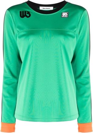 Wales Bonner Wales Bonner, Donna, Top, Verde, S, new