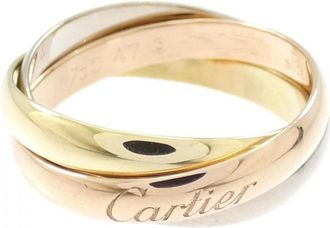 Cartier Yellow Gold (18K) Pink Gold (18K) White Gold (18K) Band Ring (Pre-Owned)