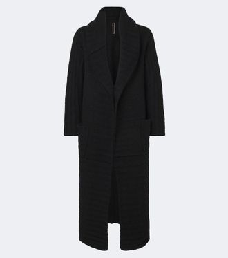 Rick Owens Dafne cashmere and silk cardigan
