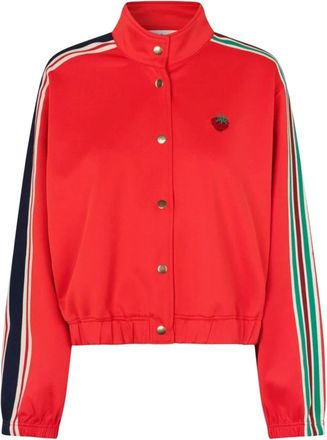 Lollys Laundry Brooklynn LL Short Jacket - Dames - Zomerjassen - Rood - XL - Polyester - Jassen