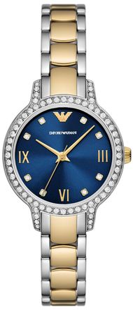 Emporio Armani Cleo WoMens Multicolour Watch AR11576 Stainless Steel (archived) - One Size