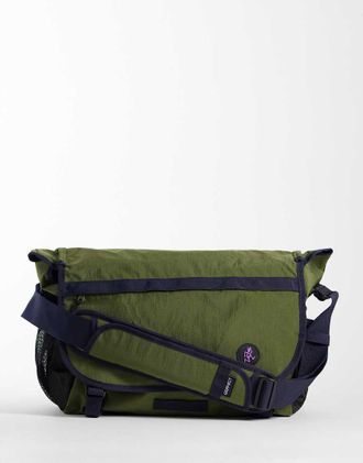 Gramicci Borsa messenger a tracolla verde oliva