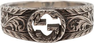 Gucci Silver 925 Band Ring (Pre-Owned)