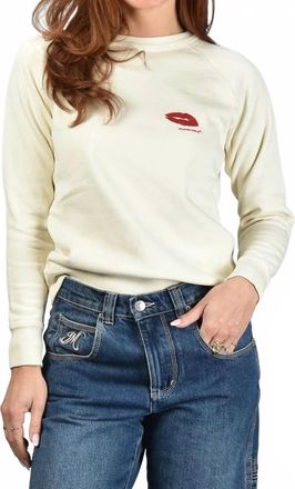 Isabel Marant Millyny Sweatshirt In Ecru