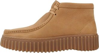 Clarks Torhill Moss Veterlaars - Dames - Veterlaarzen - Bruin - 37 EU - Leer - Schoenen