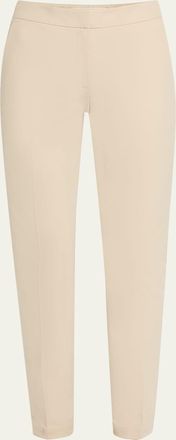 Lafayette 148 New York Manhattan Cropped Stretch Twill Skinny Pants