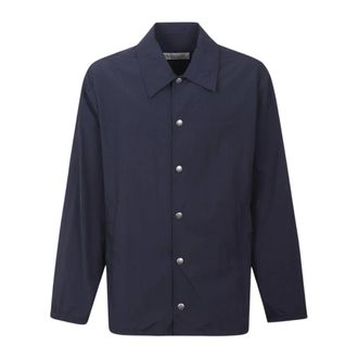 Dries Van Noten Light Jackets, male, Blue, Size: XL Vorries 3313 M.w. Jacket